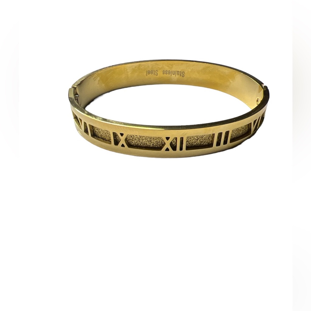 Roman Numeral C-Bracelet